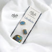 Gem Stone Studs - Claw Fitting - Rough Shape
