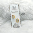 Gem Stone Studs - Collet Fitting - Rough  Shape