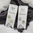 Gem Stone Studs-Claw Fitting-Full Finished-Drop Shape