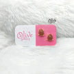 Gem Stone Studs-Claw Fitting-Full Finished-Drop Shape