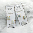 Gem Stone Studs-Claw Fitting-Full Finished-Rectangular Shape