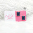 Gem Stone Studs-Claw Fitting-Full Finished-Rectangular Shape