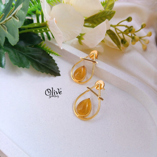 Natural Stone  Earrings -185