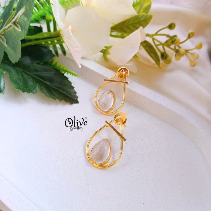 Natural Stone  Earrings -185