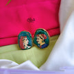 Natural Stone Studs -Tanjore Painting-227