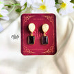 Natural Stone Earrings-263