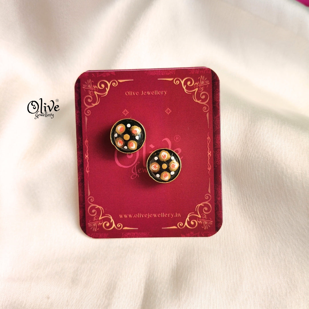 Natural Stone Studs -274