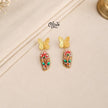 Tanjore Butterfly Earrings-303