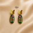 Tanjore Butterfly Earrings-305