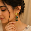 Tanjore Butterfly Earrings-305