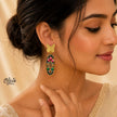 Tanjore Butterfly Earrings-308