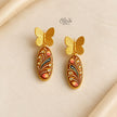 Tanjore Butterfly Earrings-312