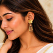 Tanjore Butterfly Earrings-317