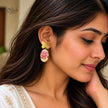 Tanjore Butterfly Earrings-326