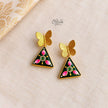Tanjore Butterfly Earrings-331