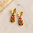 Tanjore Butterfly Earrings-332