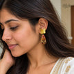 Tanjore Butterfly Earrings-332