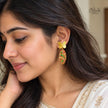 Tanjore Butterfly Earrings-334