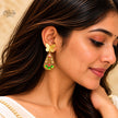 Tanjore Butterfly Earrings-335