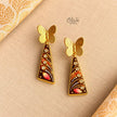 Tanjore Butterfly Earrings-340