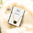 Gem Stone Collection Pendent - Collet Fitting - Round Shape