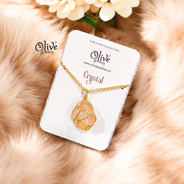 Gem Stone Collection Pendent - Full Fitting -35