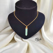 Natural Stone Pendent - Pencil Cut