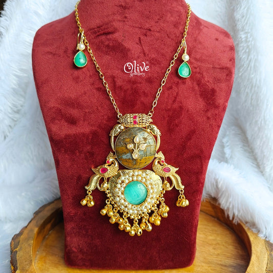 Natural Stone Pendent - 52