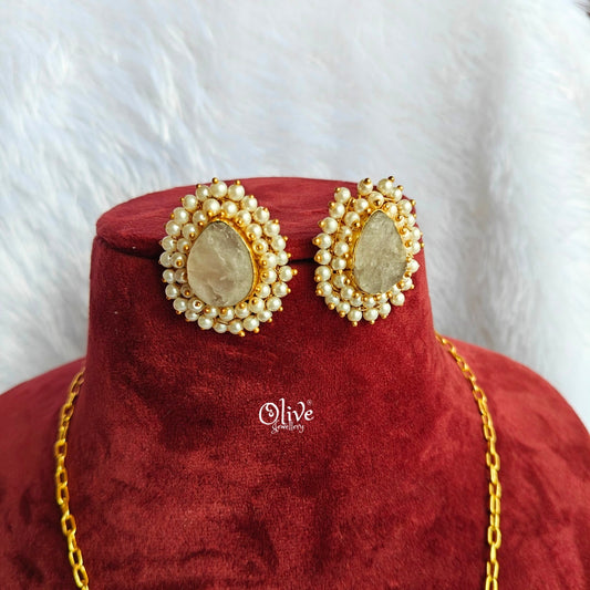 Natural Stone Neckset - 56