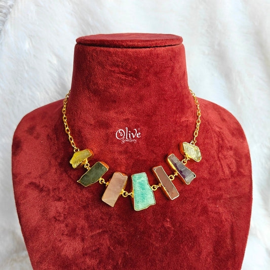 Natural Stone Neckset - 62