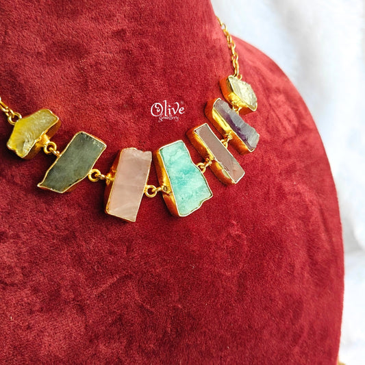 Natural Stone Neckset - 62