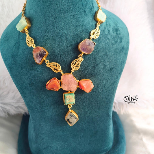 Natural Stone Neckset