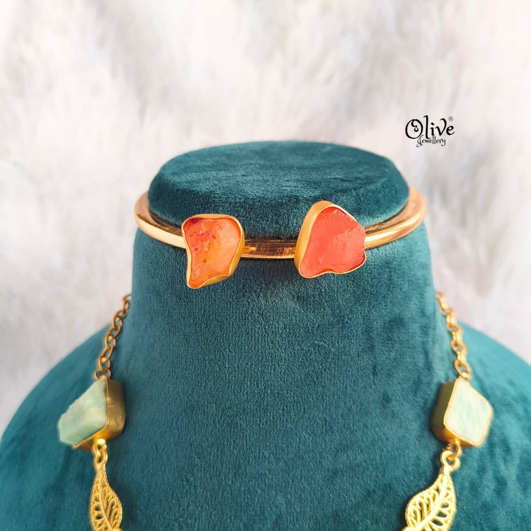 Natural Stone Neckset