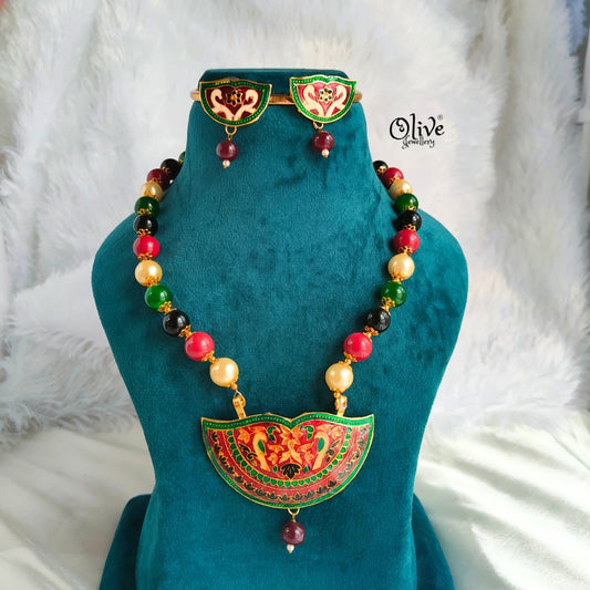 Meenakari Pendent