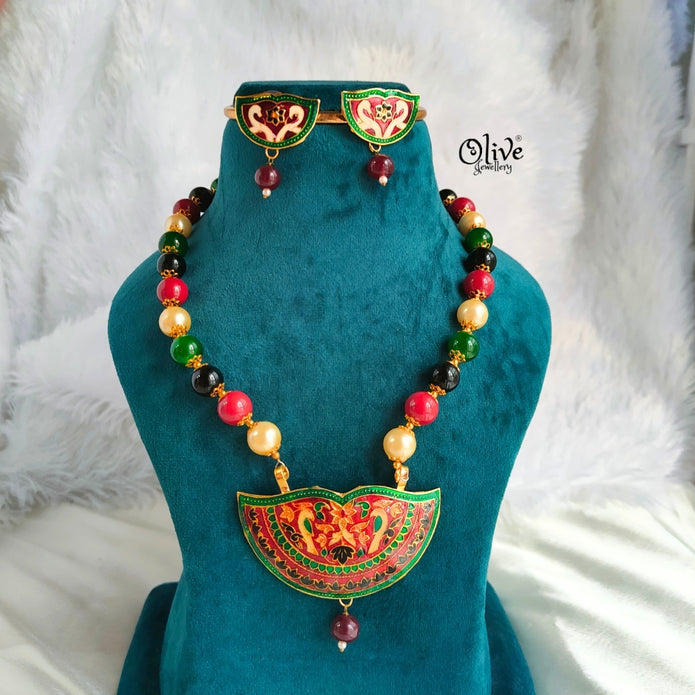 Meenakari Pendent