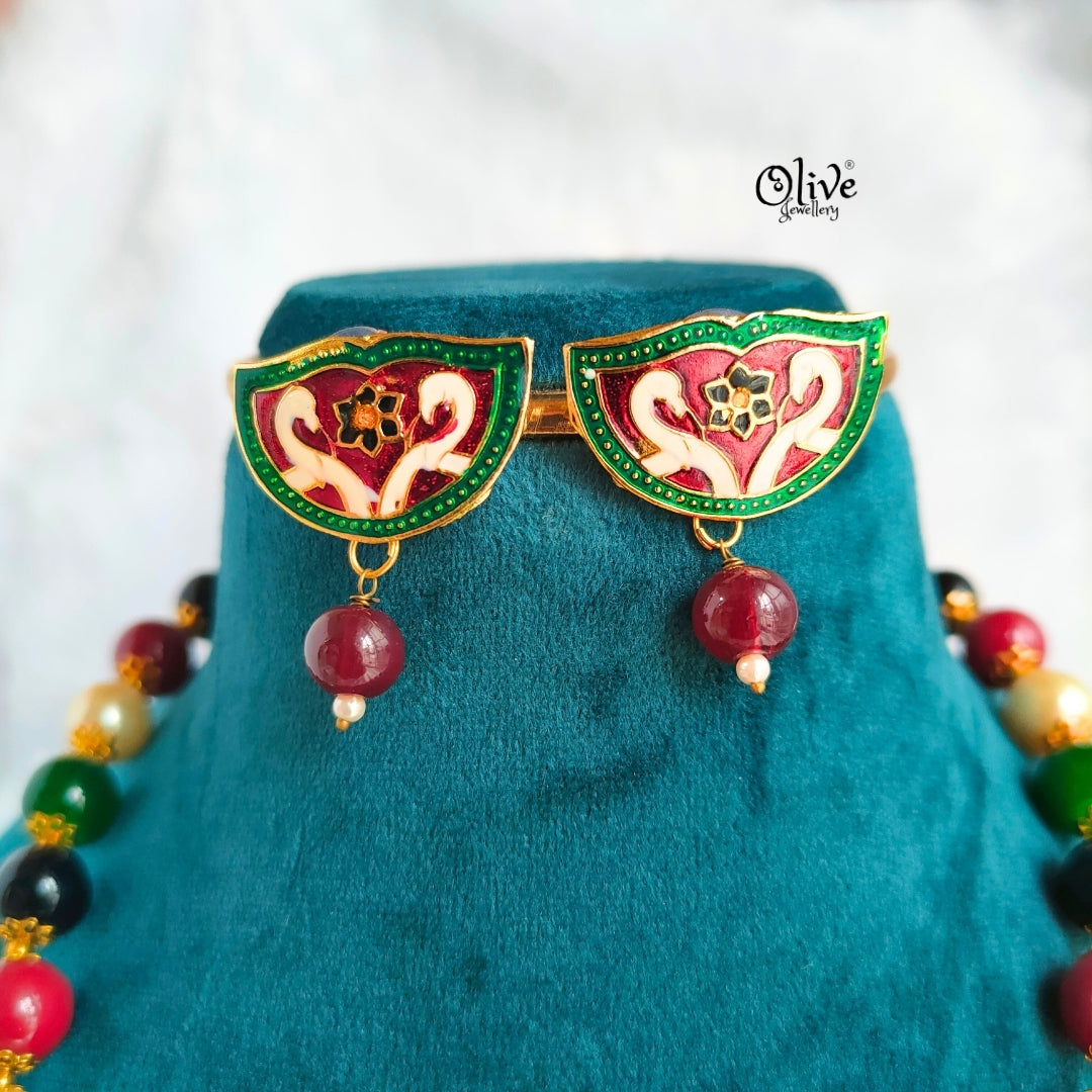Meenakari Pendent