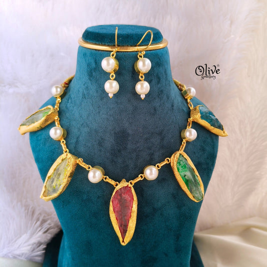 Natural Stone  Choker