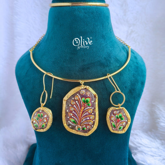 Tanjore Nacklace