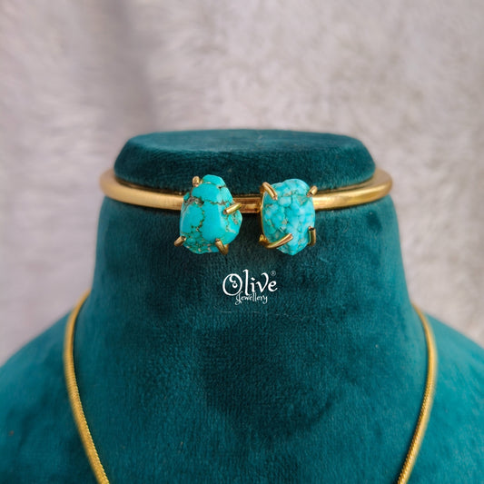 Natural Stone Neck Set-174