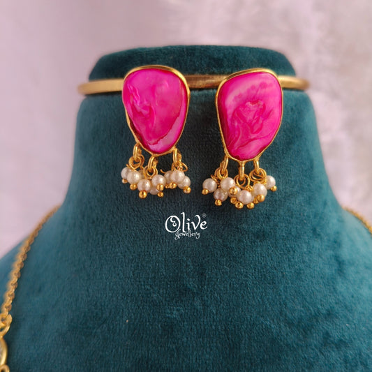 Natural Stone Neck Set-175