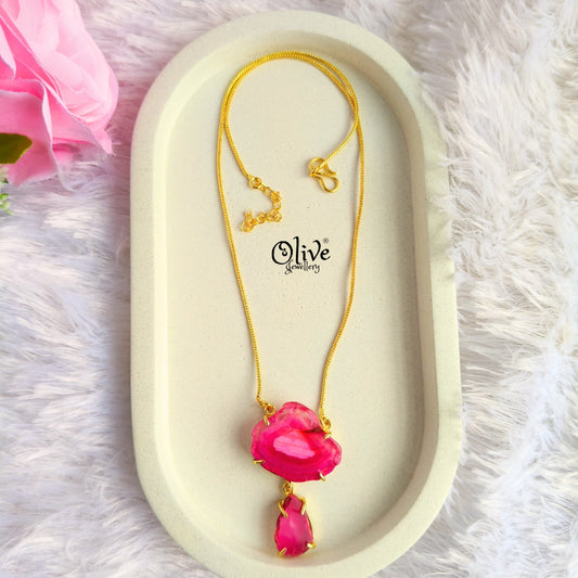 Natural Stone Pendent - 237