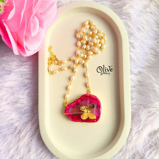 Natural Stone Pendent-238