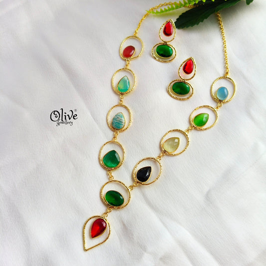 Natural Stone pendent-284