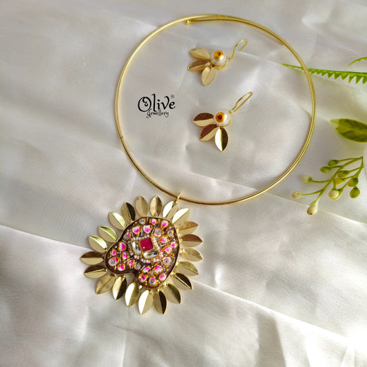 Natural Stone Tanjor Painting Hasli