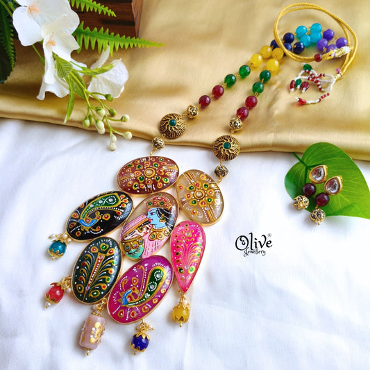 Tanjor 7 Stone Pendent -292