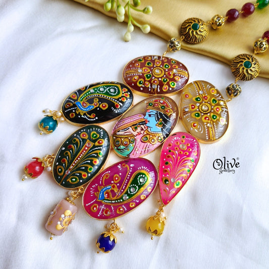 Tanjor 7 Stone Pendent -292