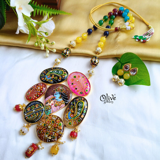 Tanjor 7 Stone Pendent -294