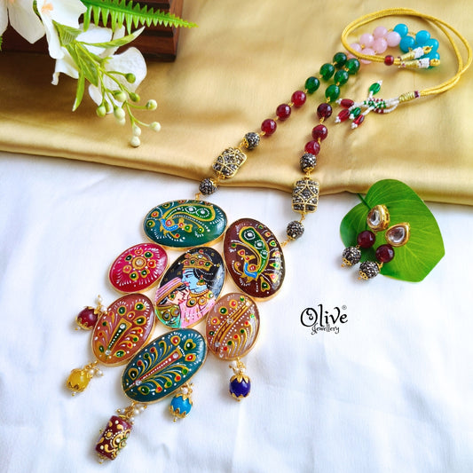 Tanjor 7 Stone Pendent -299