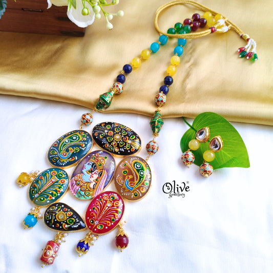 Tanjor 7 Stone Pendent -300