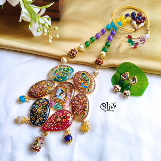 Tanjor 7 Stone Pendent -301